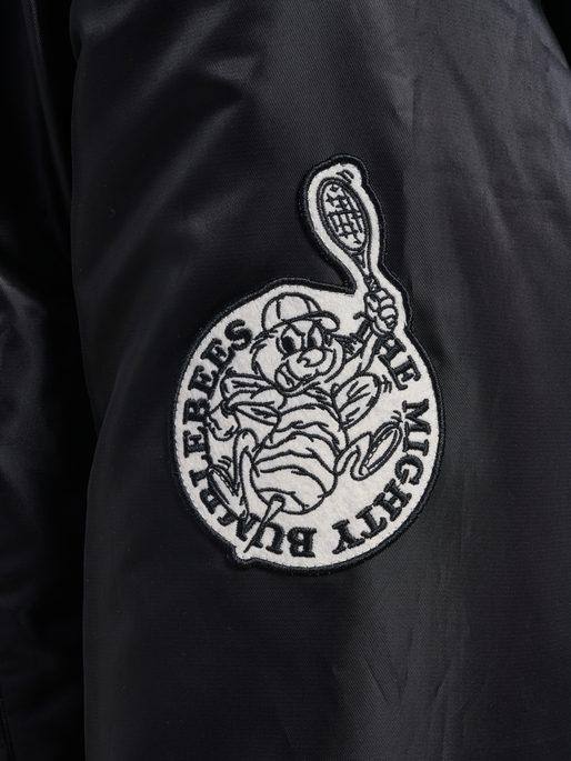 hmlLETTERMAN JACKET SPORTSWEAR, BLACK hmlLETTERMAN JACKET SPORTSWEAR, BLACK, packshot