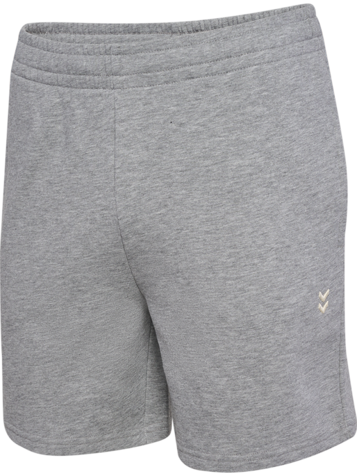 hmlPULSE SWEAT SHORTS, GREY MELANGE, packshot