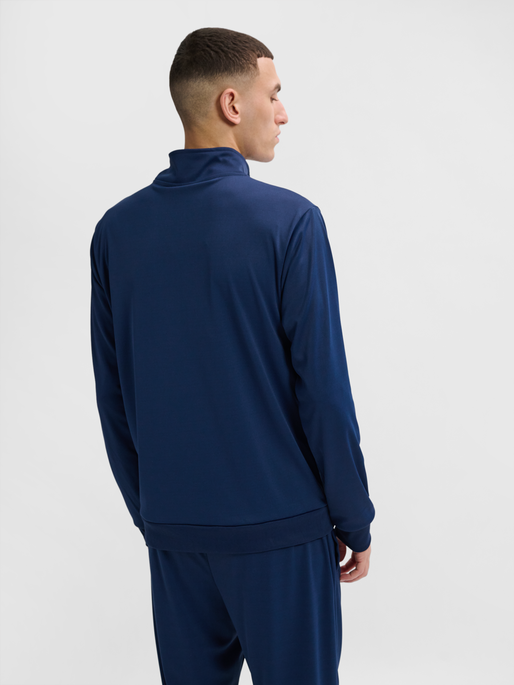 hmlFELIX  POLY TRACKSUIT SET, DRESS BLUES, model