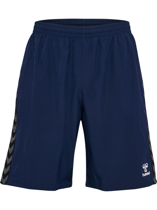 hmlAUTHENTIC WOVEN SHORTS, MARINE, packshot