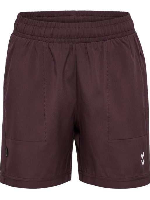 hmlJR PULSE WORKOUT SHORTS, FUDGE, packshot