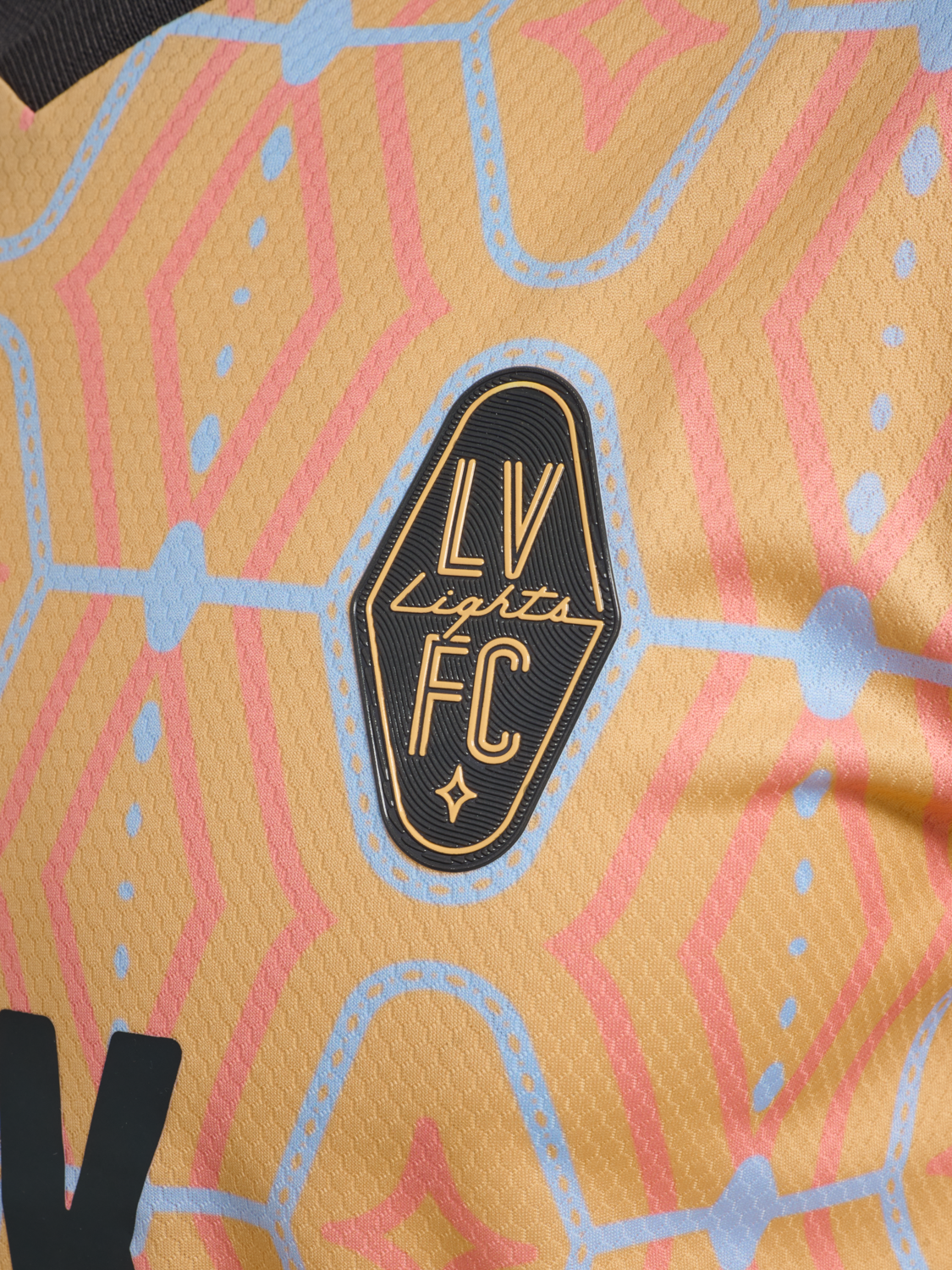 LAS VEGAS LIGHTS 25 3RD JERSEY S/S, PEACH, packshot