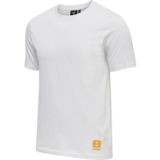 hmlLGC LEON T-SHIRT, WHITE, packshot