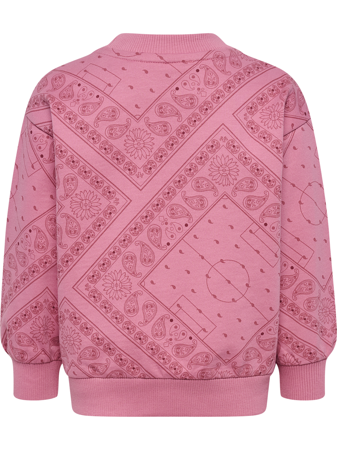 hmlMINI LOOSE PAISLEY AOP SWEATSHIR, POLIGNAC, packshot