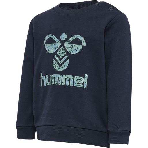 hmlLIME SWEATSHIRT, BLACK IRIS hmlLIME SWEATSHIRT, BLACK IRIS, packshot
