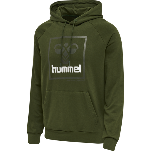 hmlISAM 2.0 HOODIE, RIFLE GREEN, packshot