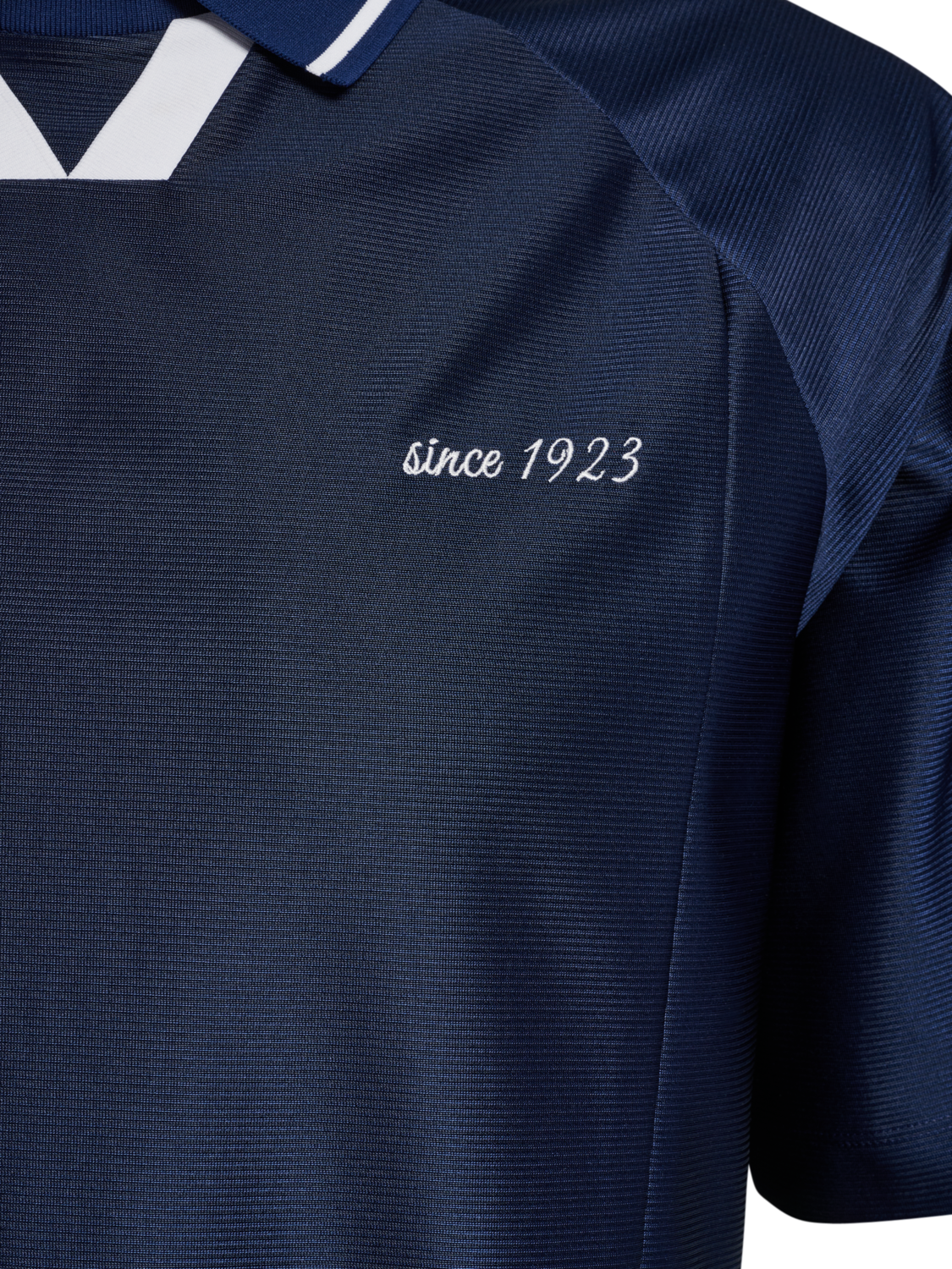 hmlROOT SOCCER JERSEY S/S, MARINE, packshot
