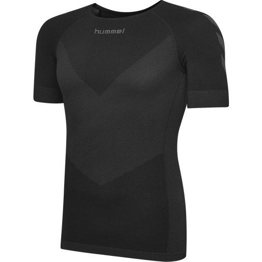 HUMMEL FIRST SEAMLESS JERSEY S/S , BLACK HUMMEL FIRST SEAMLESS JERSEY S/S , BLACK, packshot