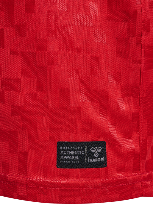 DBU 24 HOME JERSEY S/S KIDS, TANGO RED, packshot