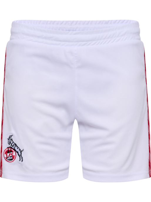 1FCK 23/24 HOME SHORTS KIDS, WHITE/TRUE RED 1FCK 23/24 HOME SHORTS KIDS, WHITE/TRUE RED, packshot