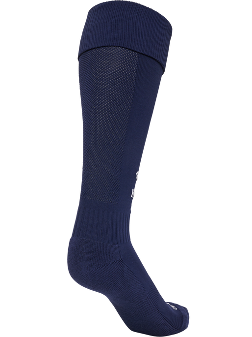 hmlESSENTIAL FOOTBALL SOCKS, MARINE/WHITE, packshot