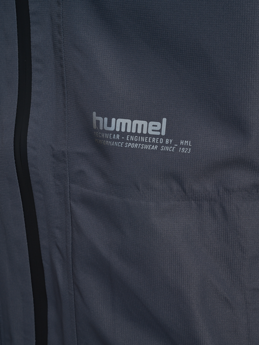 hmlWATERPROOF 2.5L SHELL JACKET, EBONY, packshot