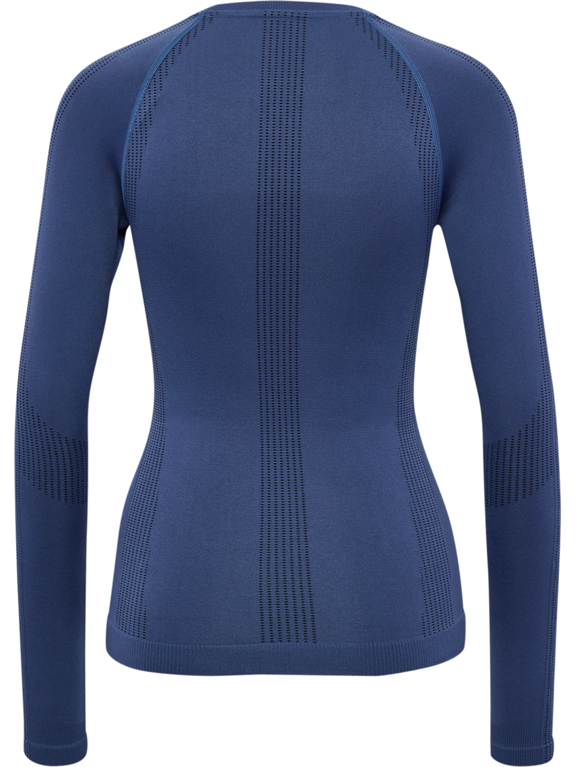 hmlMT SHAPING SEAMLESS T-SHIRT L/S, BLUE INDIGO, packshot