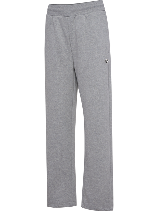 hmlLOOSE W SWEATPANTS BEE, GREY MELANGE, packshot
