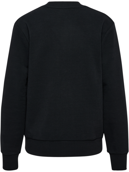 hmlPULSE W SWEAT CREWNECK, BLACK hmlPULSE W SWEAT CREWNECK, BLACK, packshot