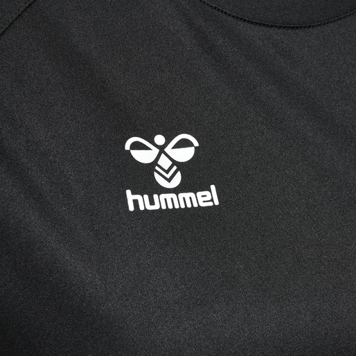 hmlCORE XK CORE POLY TEE  S/S WOMAN, BLACK hmlCORE XK CORE POLY TEE  S/S WOMAN, BLACK, packshot