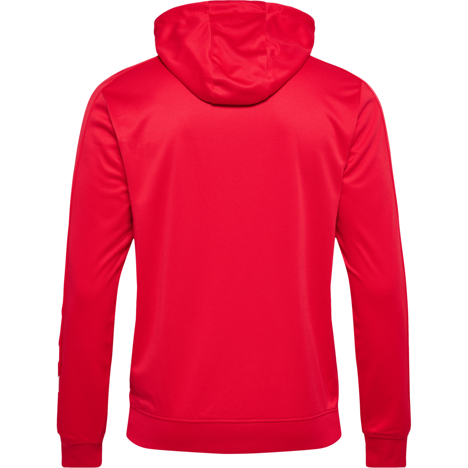 hmlPROMO POLY HOODIE, TRUE RED, packshot