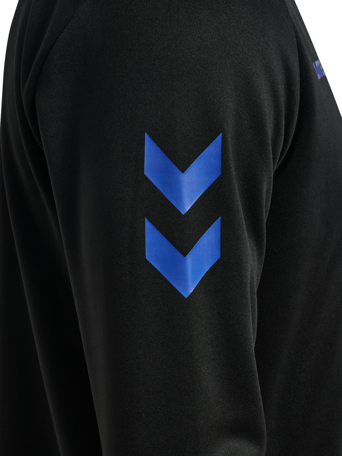 hmlBLAZE CLUB 26 TRACKSUIT, BLACK/BLUE, packshot