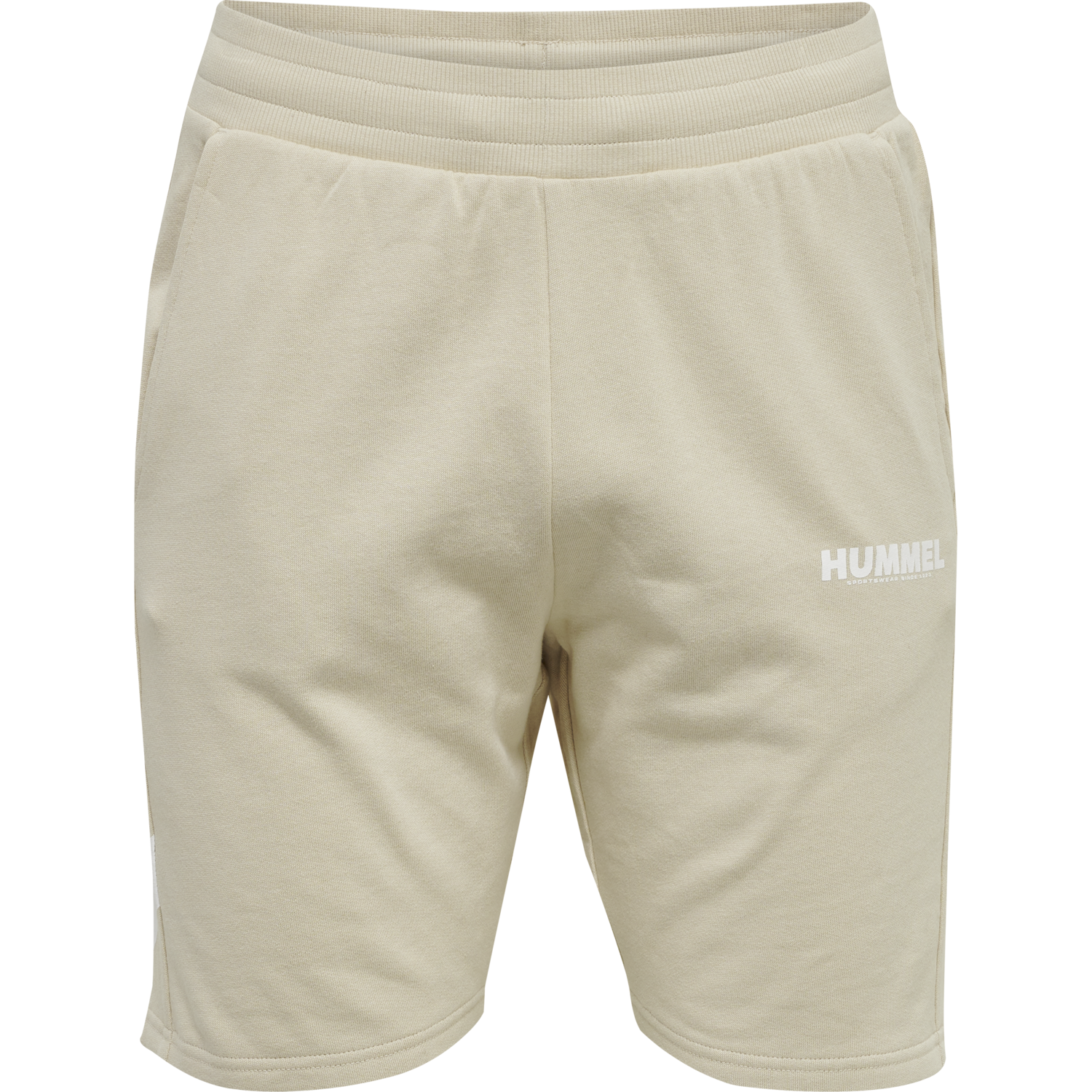 hmlLEGACY SHORTS, PUMICE STONE, packshot