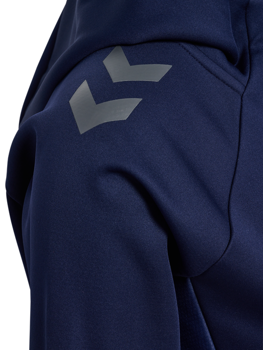 hmlCIMA 2.0 ZIP HOODIE WOMAN, MARINE, packshot