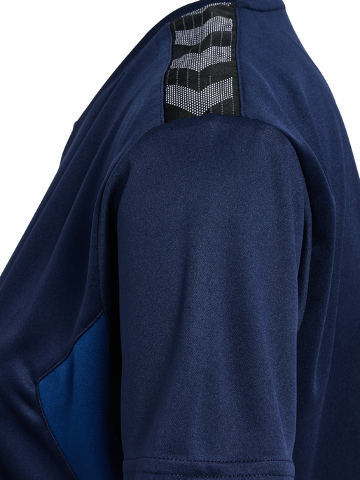 hmlAUTHENTIC PL JERSEY S/S WOMAN, MARINE, packshot