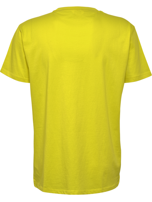 hmlGO 2.0 T-SHIRT S/S, BLAZING YELLOW, packshot