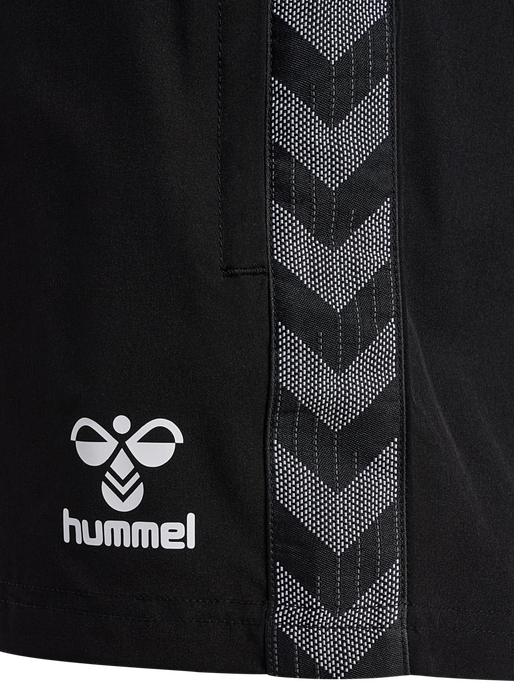 hmlAUTHENTIC WOVEN SHORTS WOMAN, BLACK hmlAUTHENTIC WOVEN SHORTS WOMAN, BLACK, packshot