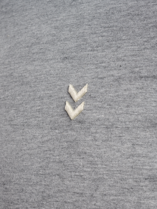 hmlPULSE T-SHIRT, GREY MELANGE, packshot