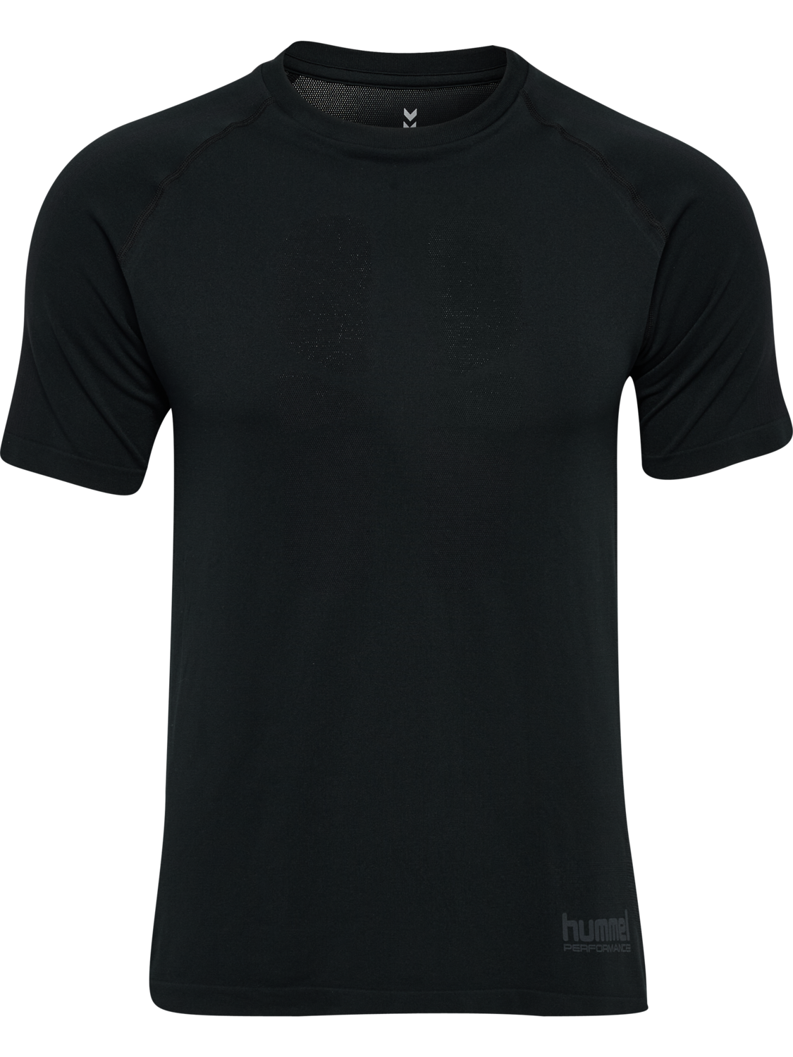 hmlHIIT SEAMLESS T-SHIRT S/S, BLACK, packshot