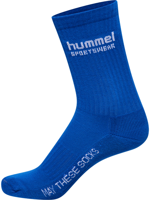 hml3-PACK SOCKS SPORTSWEAR, SKYDIVER/EDEN/WHITE hml3-PACK SOCKS SPORTSWEAR, SKYDIVER/EDEN/WHITE, packshot
