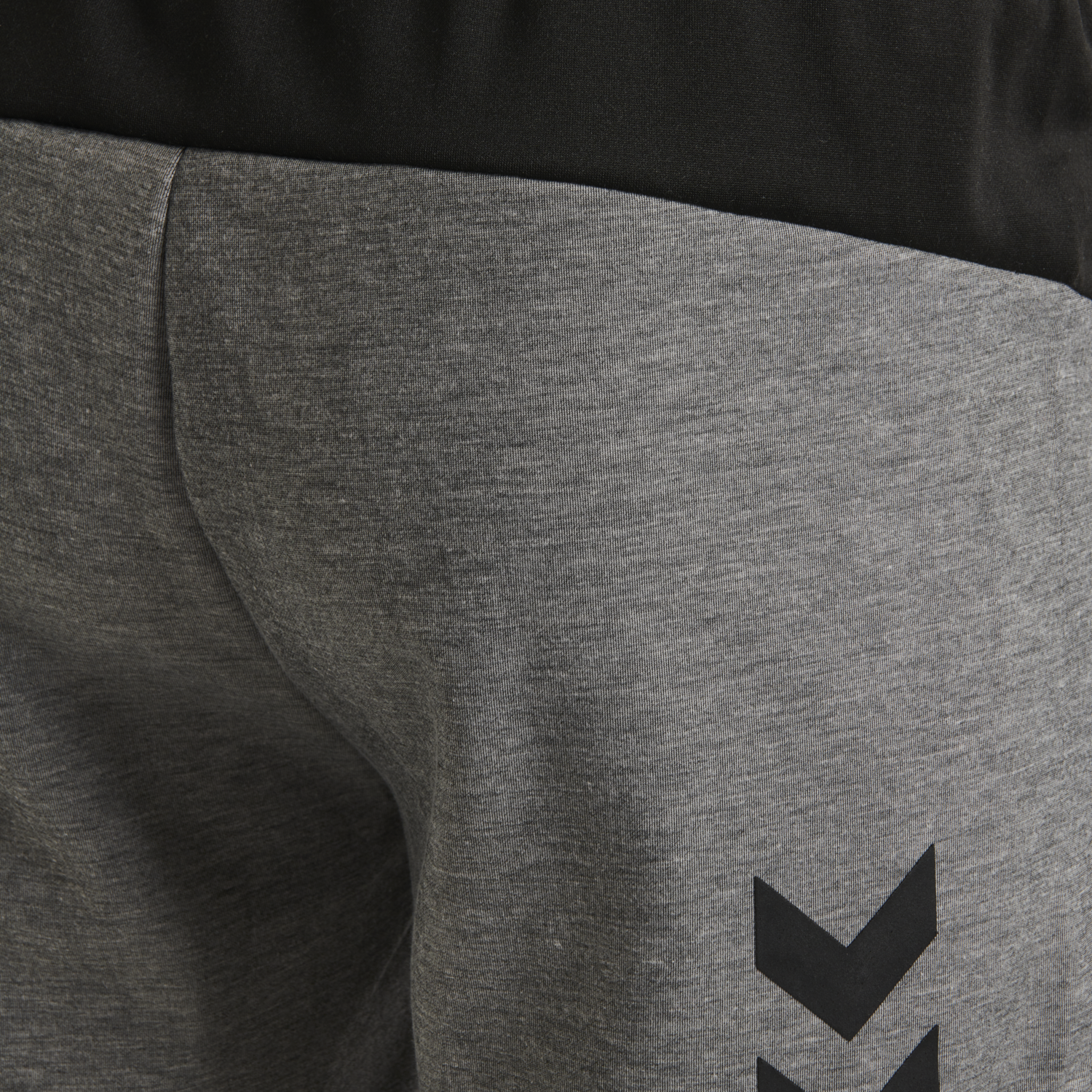 hmlTROPPER SHORTS, GREY MELANGE, packshot