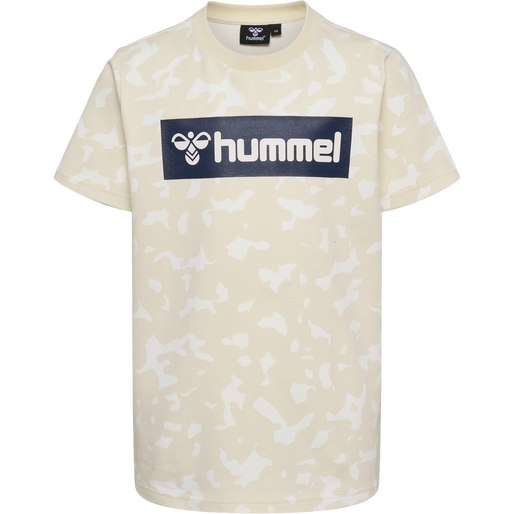 hmlRUSH AOP T-SHIRT S/S, BIRCH, packshot