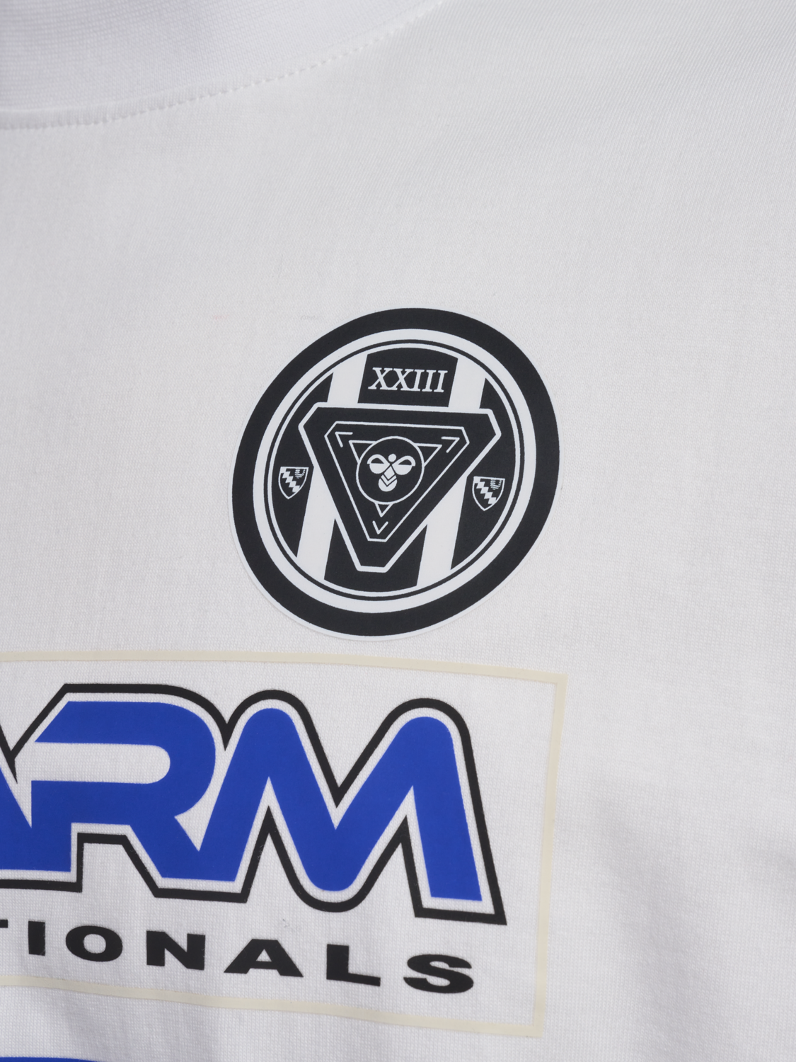 hmlOVERSIZED T-SHIRT GAMBA, WHITE, packshot