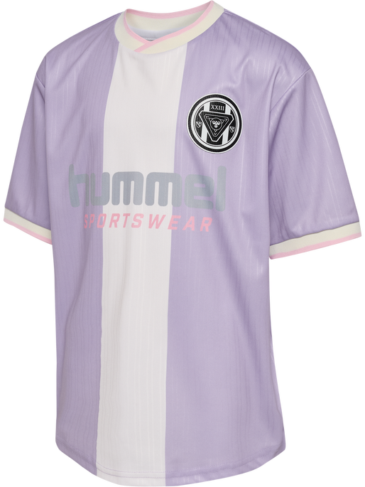 hmlJR LOOSE BALL  JERSEY S/S SET, LAVENDER hmlJR LOOSE BALL  JERSEY S/S SET, LAVENDER, packshot
