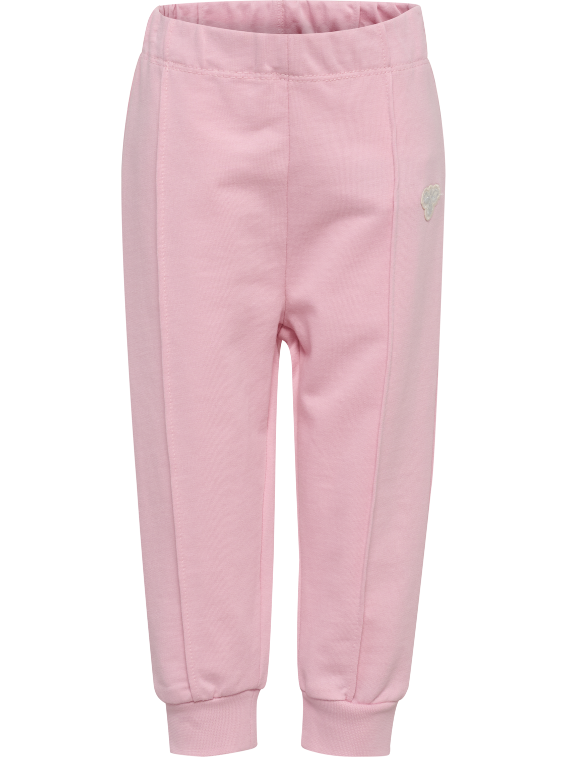 hmlMINI REG PINTUCK PANTS, PINK NECTAR, packshot