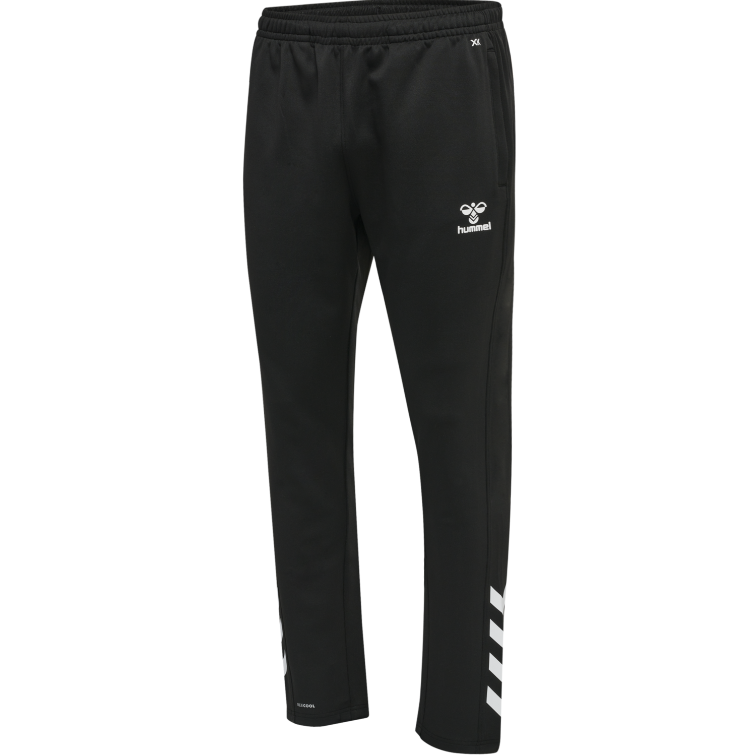 hmlCORE XK POLY PANTS, BLACK, packshot