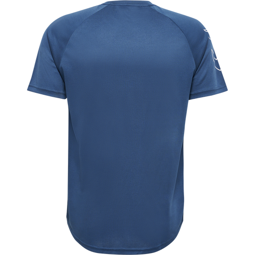 hmlTE TOPAZ T-SHIRT, INSIGNIA BLUE, packshot