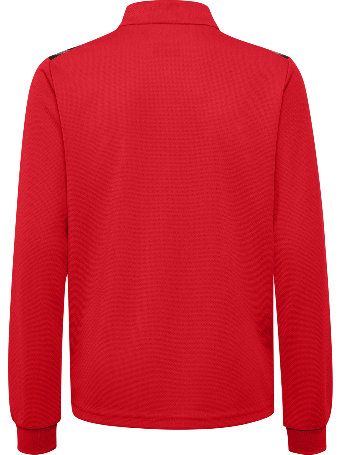 hmlAUTHENTIC HALF ZIP SWEAT KIDS, TRUE RED, packshot