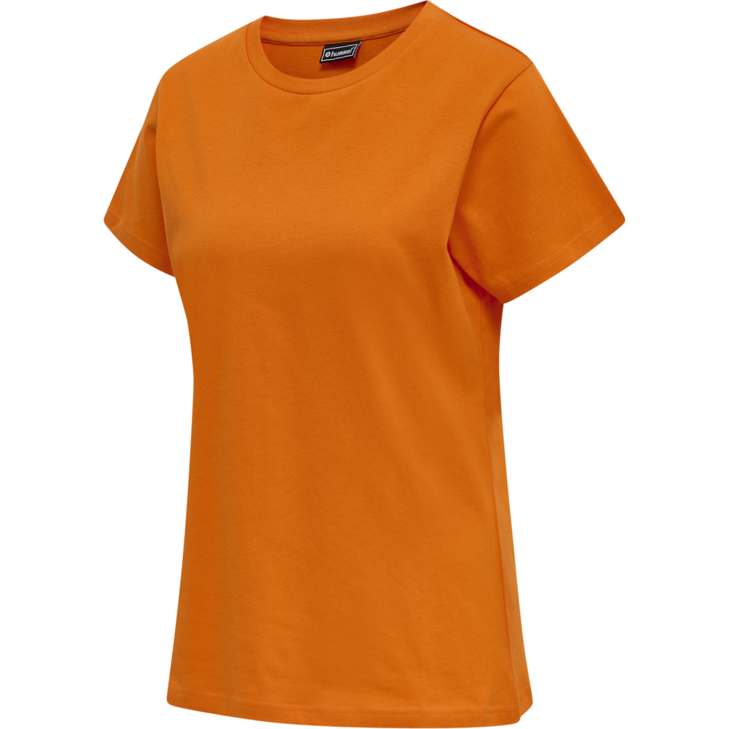 hmlRED HEAVY T-SHIRT S/S WOMAN, ORANGE TIGER, packshot