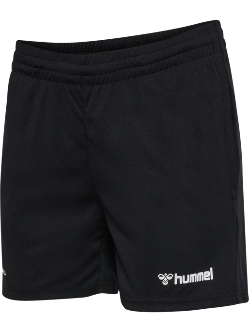 FFHB REFEREE POLY SHORTS WOMA, BLACK W/LOGO FFHB REFEREE POLY SHORTS WOMA, BLACK W/LOGO, packshot