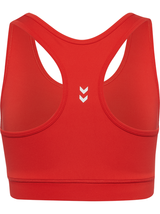 hmlPULSE LIGHT SUPPORT BRA, CAYENNE, packshot