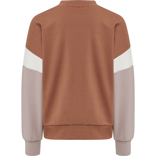 hmlBETZY SWEATSHIRT, COPPER BROWN, packshot