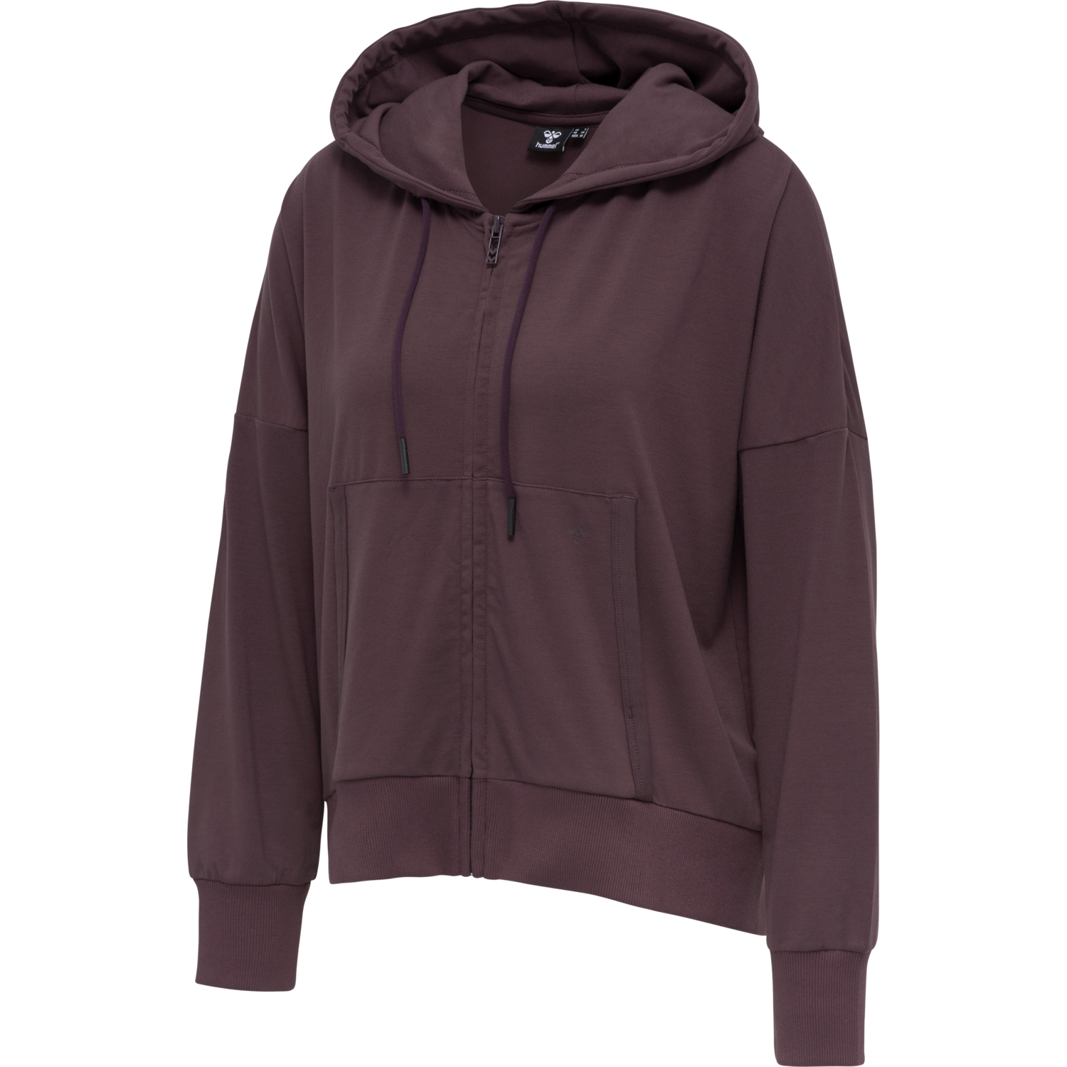 hmlLUISE LOOSE ZIP HOODIE, 8016, packshot