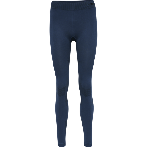 HUMMEL FIRST SEAMLESS TR TIGHTS W, DARK DENIM HUMMEL FIRST SEAMLESS TR TIGHTS W, DARK DENIM, packshot