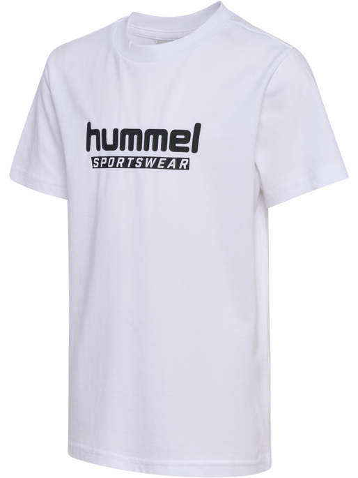 hmlJR BASE T-SHIRT S/S, WHITE, packshot