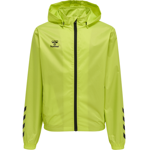 hmlCORE XK SPRAY JACKET KIDS, LIME POPSICLE, packshot