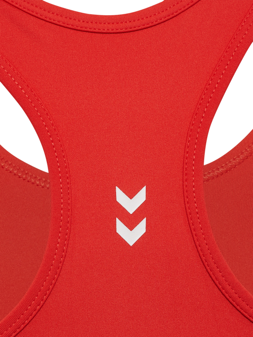 hmlPULSE LIGHT SUPPORT BRA, CAYENNE, packshot