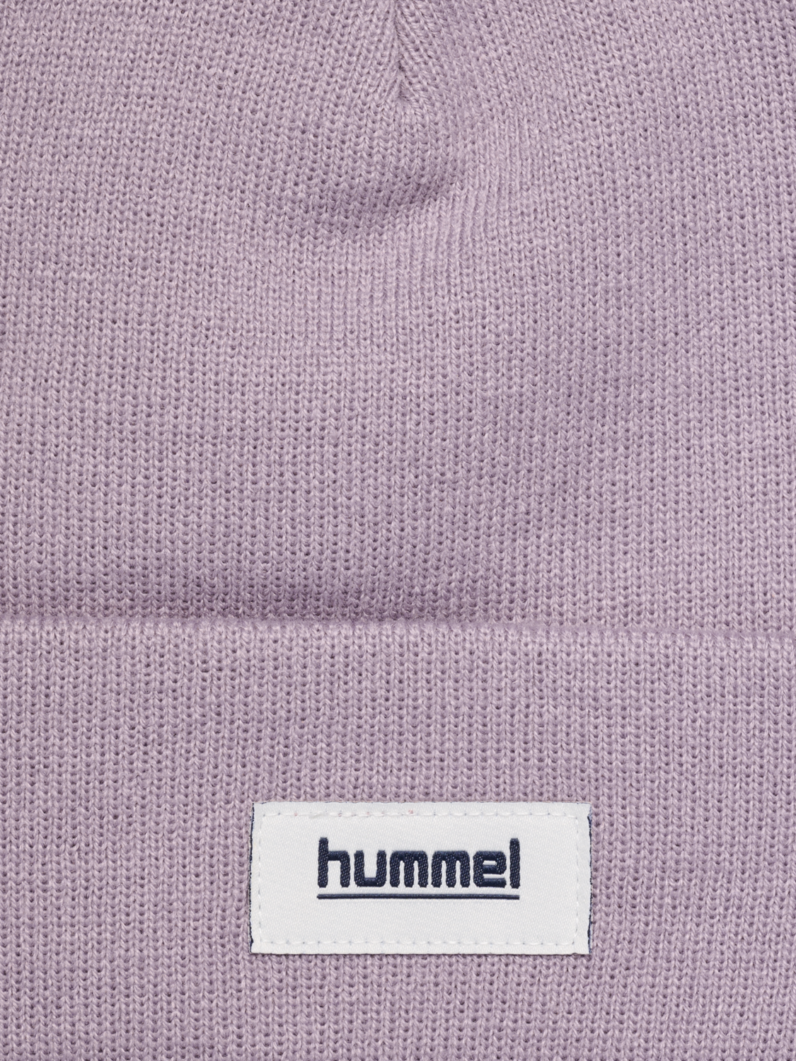 hmlJR KNIT BEANIE, SEA FOG, packshot