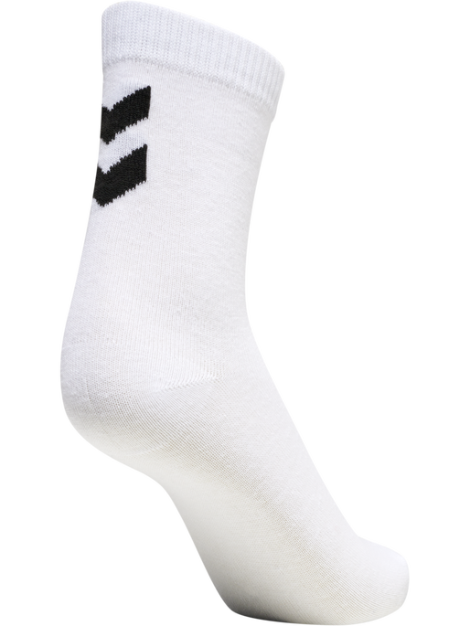 hmlMAKE MY DAY SOCK 5-PACK, BRIGHT WHITE/BRIGHT WHITE hmlMAKE MY DAY SOCK 5-PACK, BRIGHT WHITE/BRIGHT WHITE, packshot