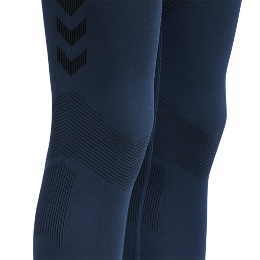 HUMMEL FIRST SEAMLESS TR TIGHTS W, DARK DENIM HUMMEL FIRST SEAMLESS TR TIGHTS W, DARK DENIM, packshot